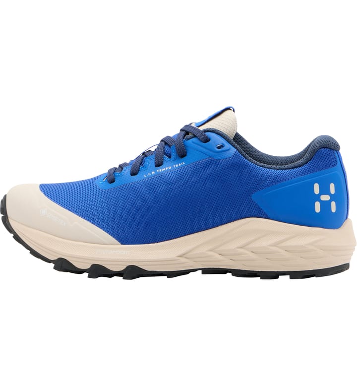 Haglöfs L.I.M Tempo Trail GTX Low Women Electric Blue/Chalk Beige Haglöfs L.I.M Tempo Trail GTX Low Women Electric Blue/Chalk Beige