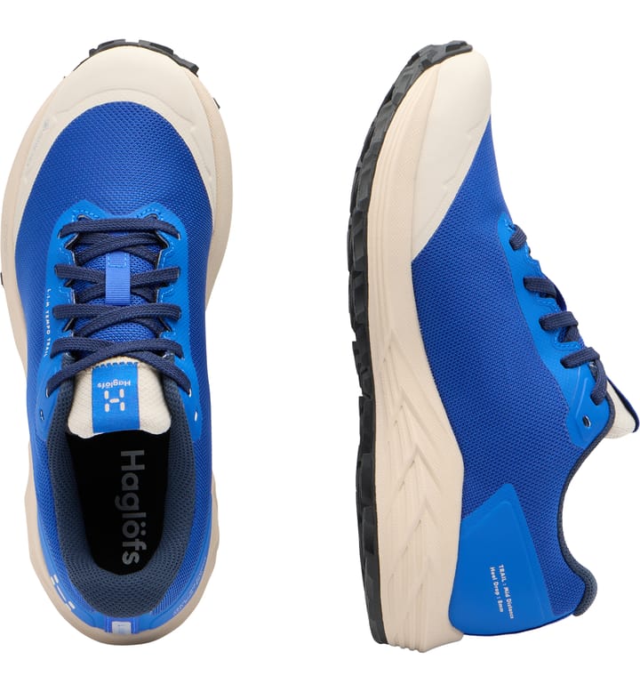 Haglöfs L.I.M Tempo Trail GTX Low Women Electric Blue/Chalk Beige Haglöfs L.I.M Tempo Trail GTX Low Women Electric Blue/Chalk Beige