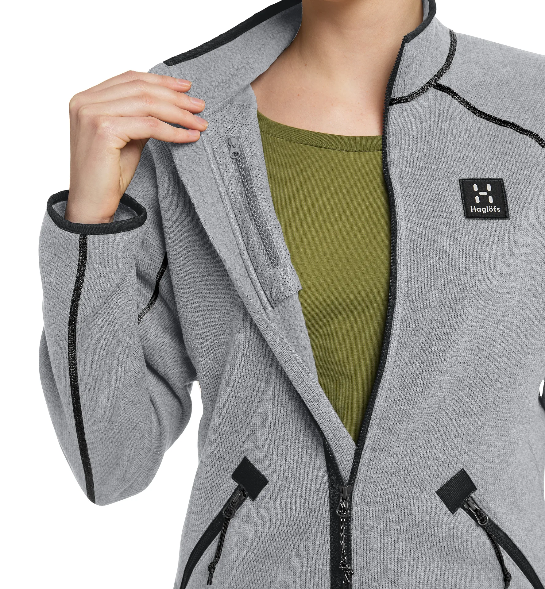 Risberg Jacket Women Concrete