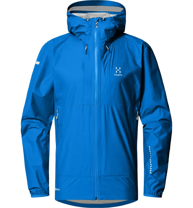 Veste Imperméable Haglöfs L.I.M Proof Pour Homme - Ultra Légère 300g, Coupe-vent, Respirante - Taille M