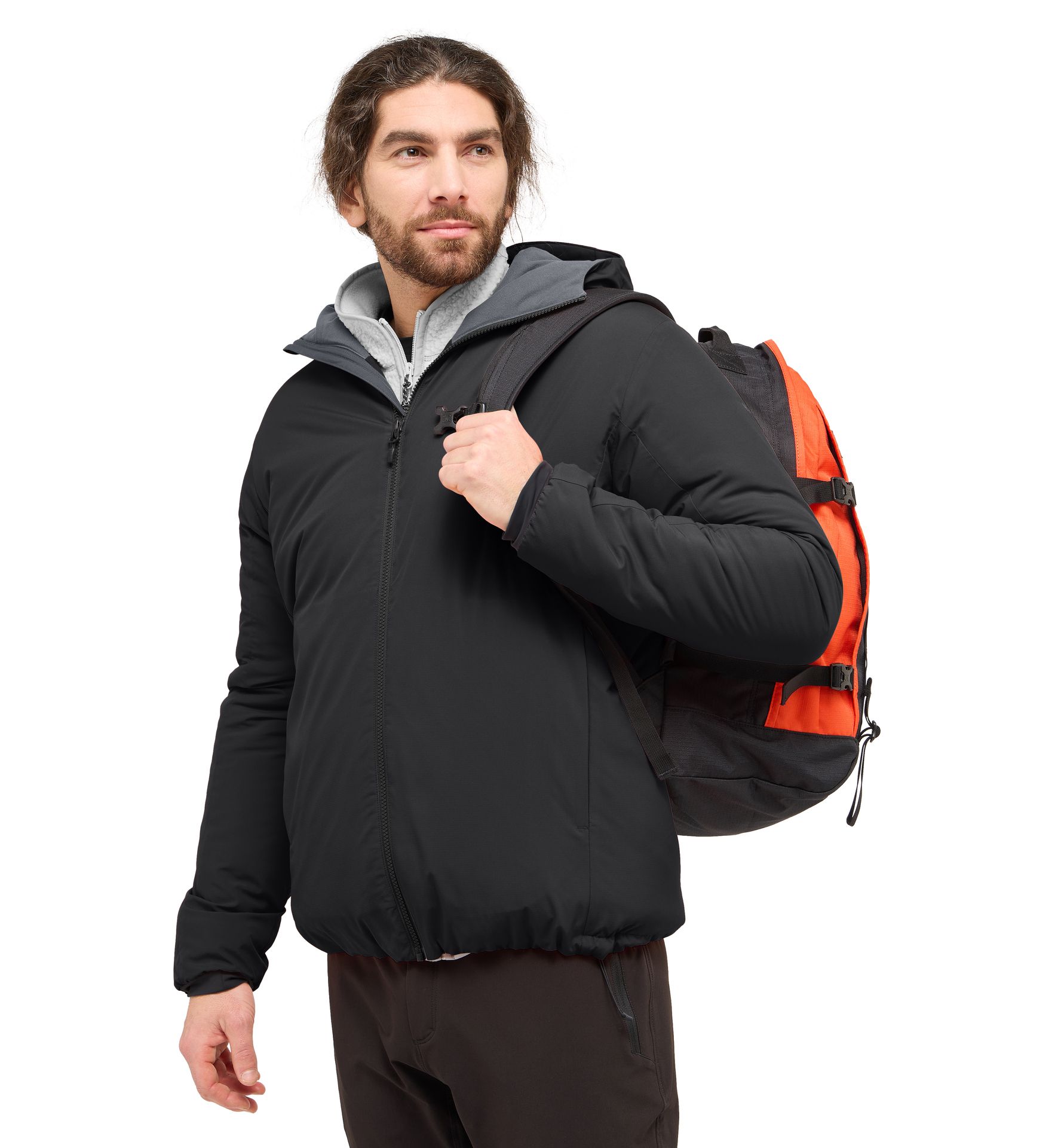 Mimic Alert Hood Men True Black