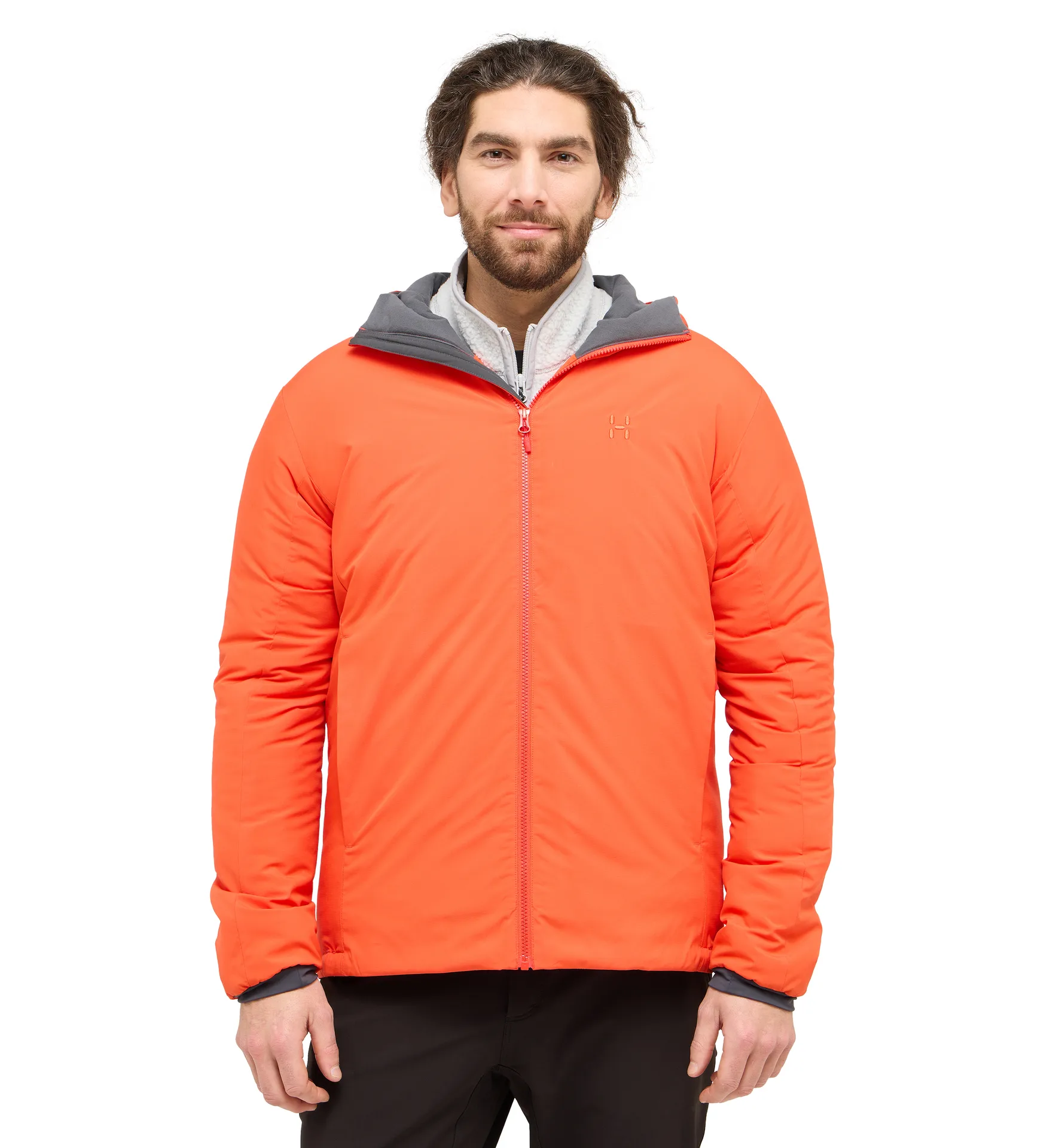 Mimic Alert Hood Men Habanero