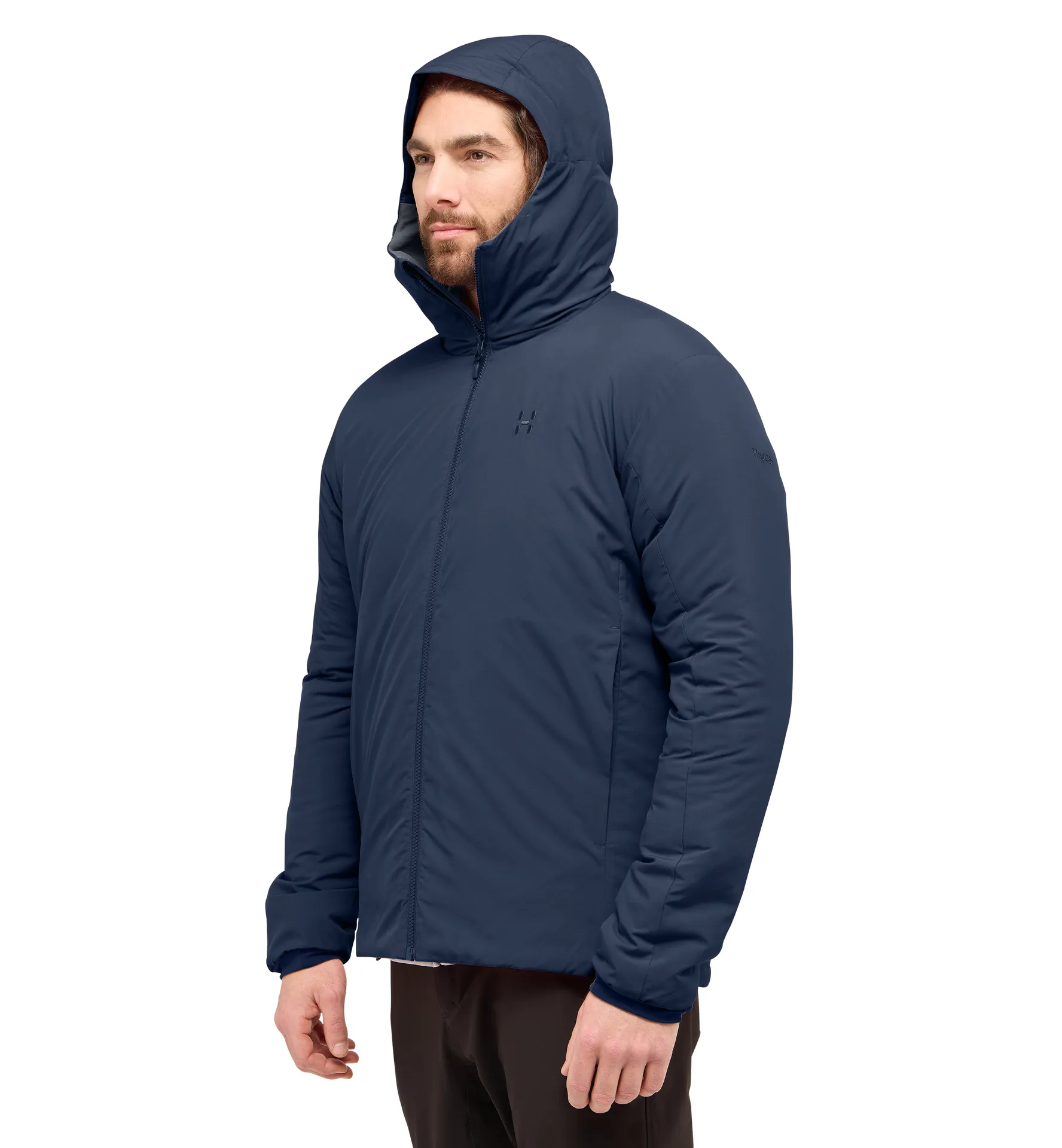Mimic Alert Hood Men Tarn Blue