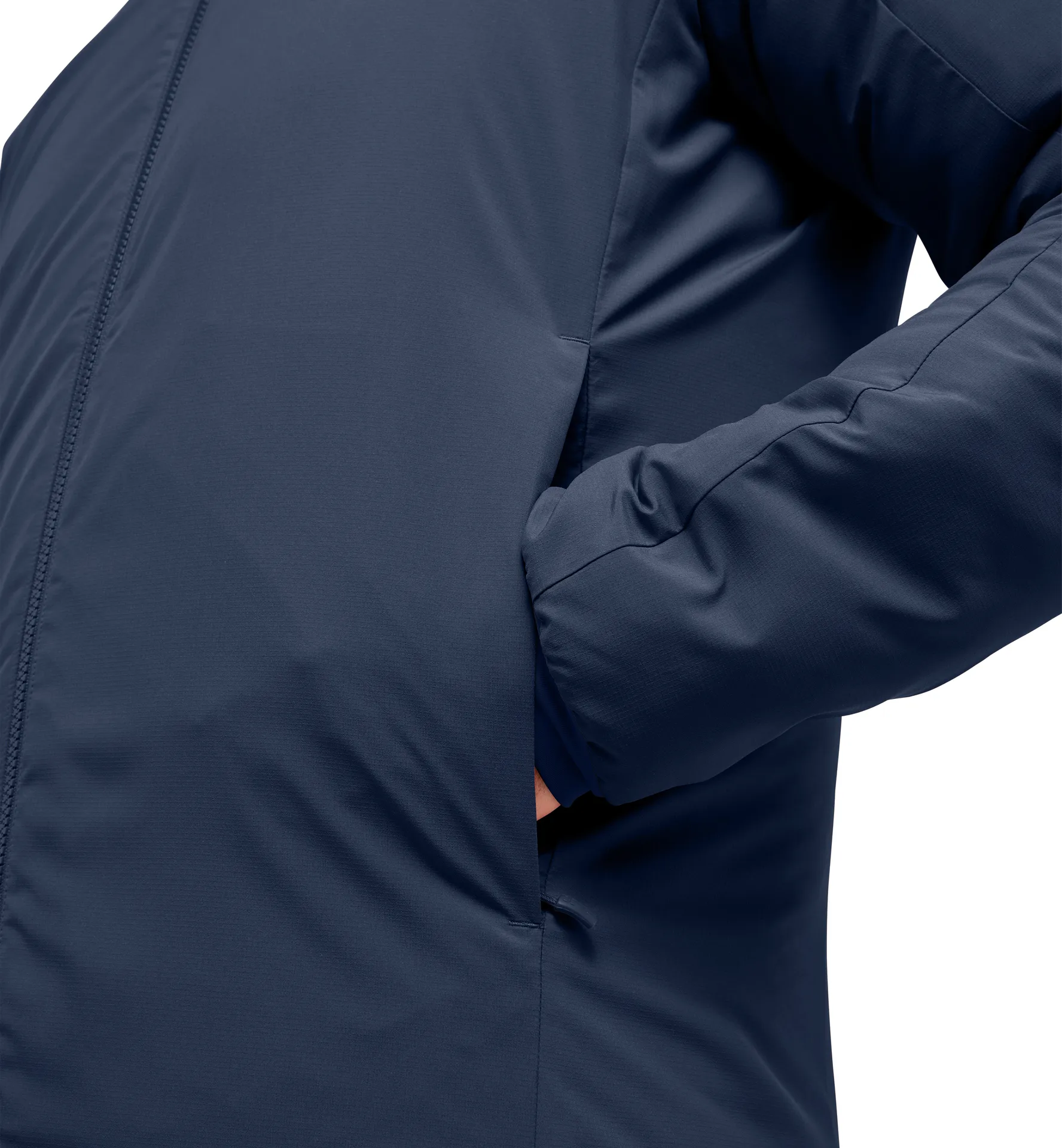 Mimic Alert Hood Men Tarn Blue