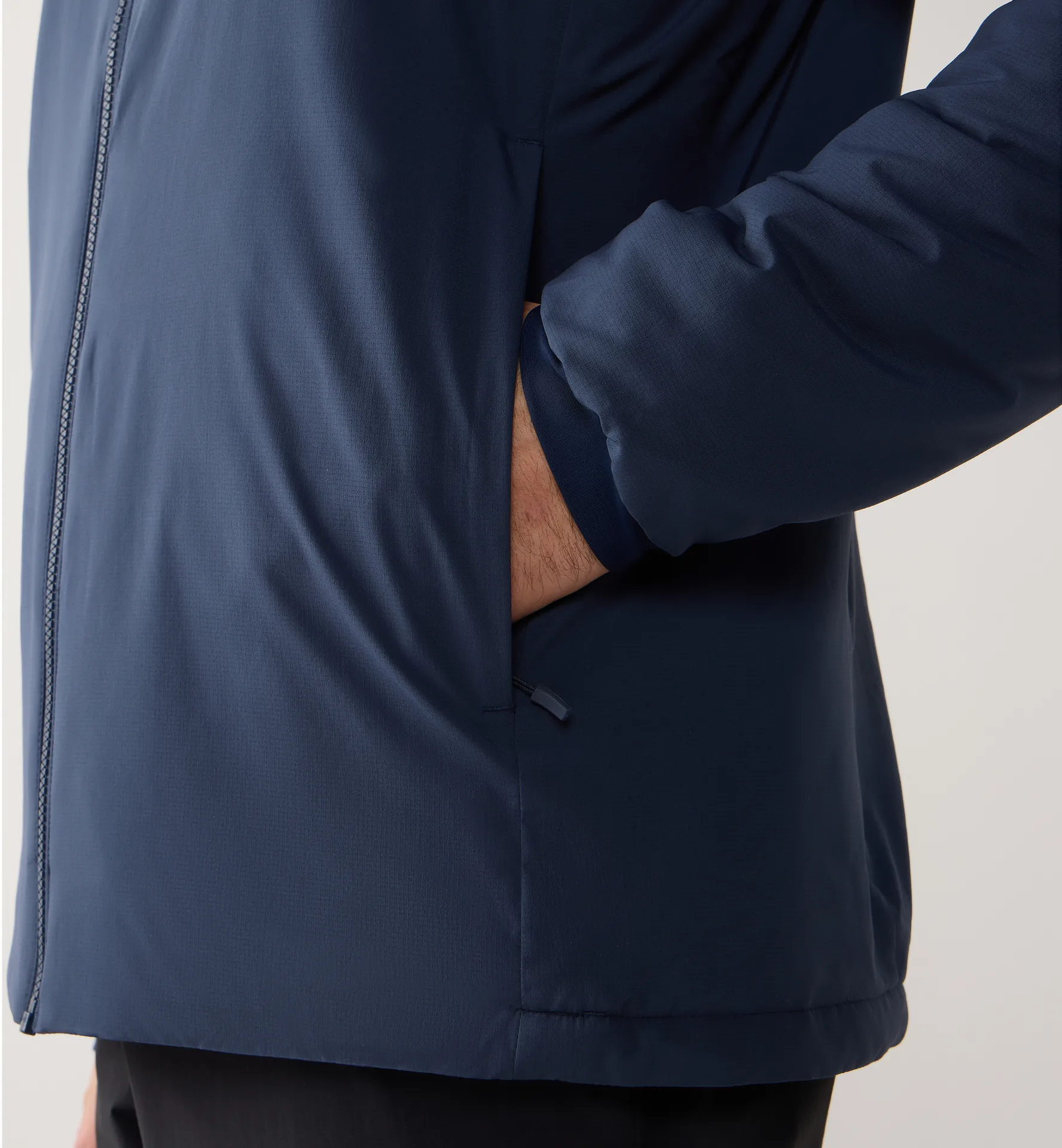 Mimic Alert Hood Men Tarn Blue