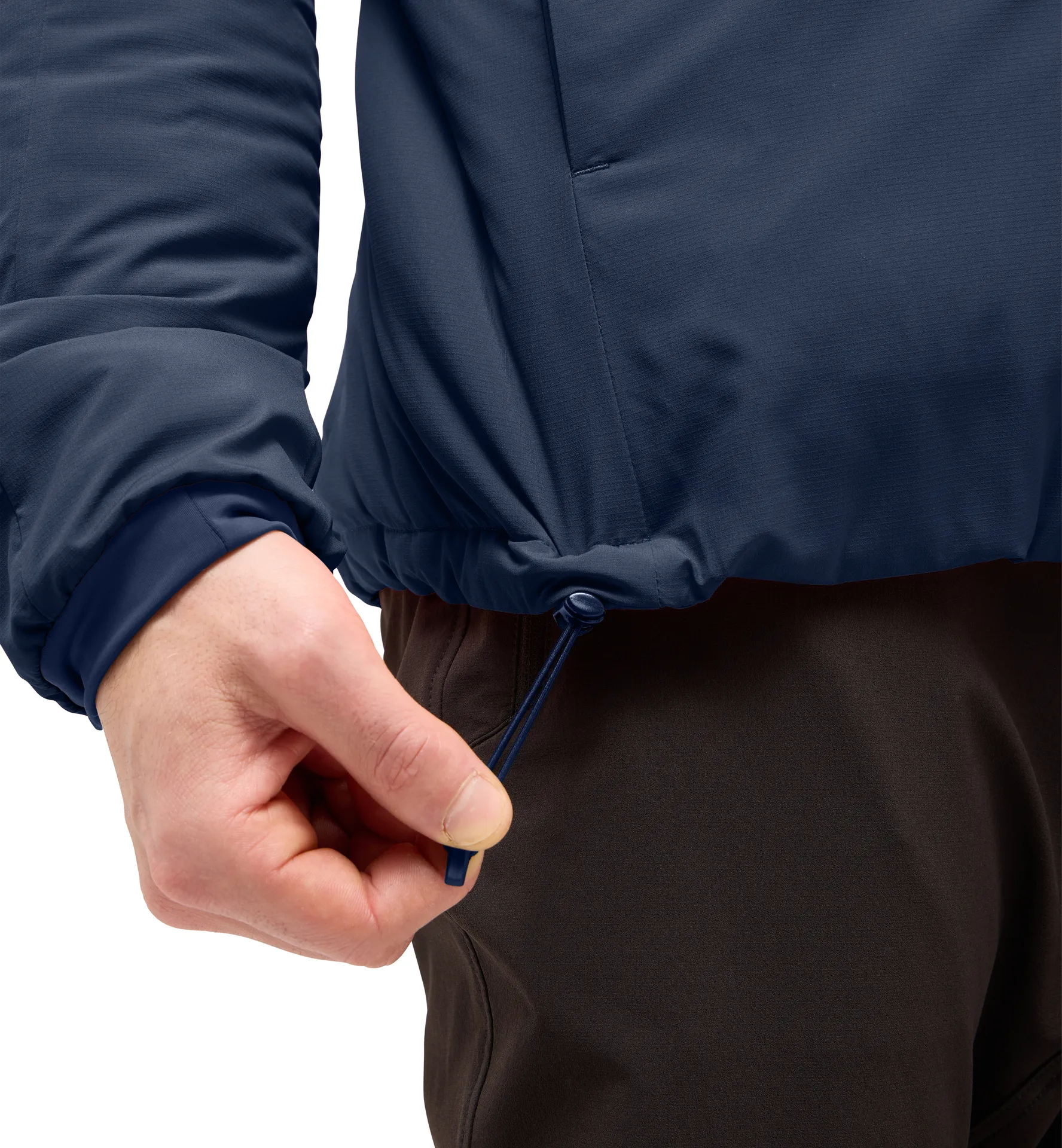 Mimic Alert Hood Men Tarn Blue