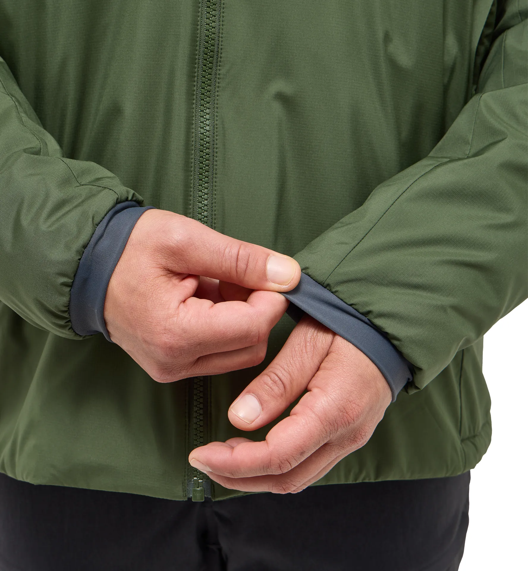 Mimic Alert Hood Men Seaweed Green