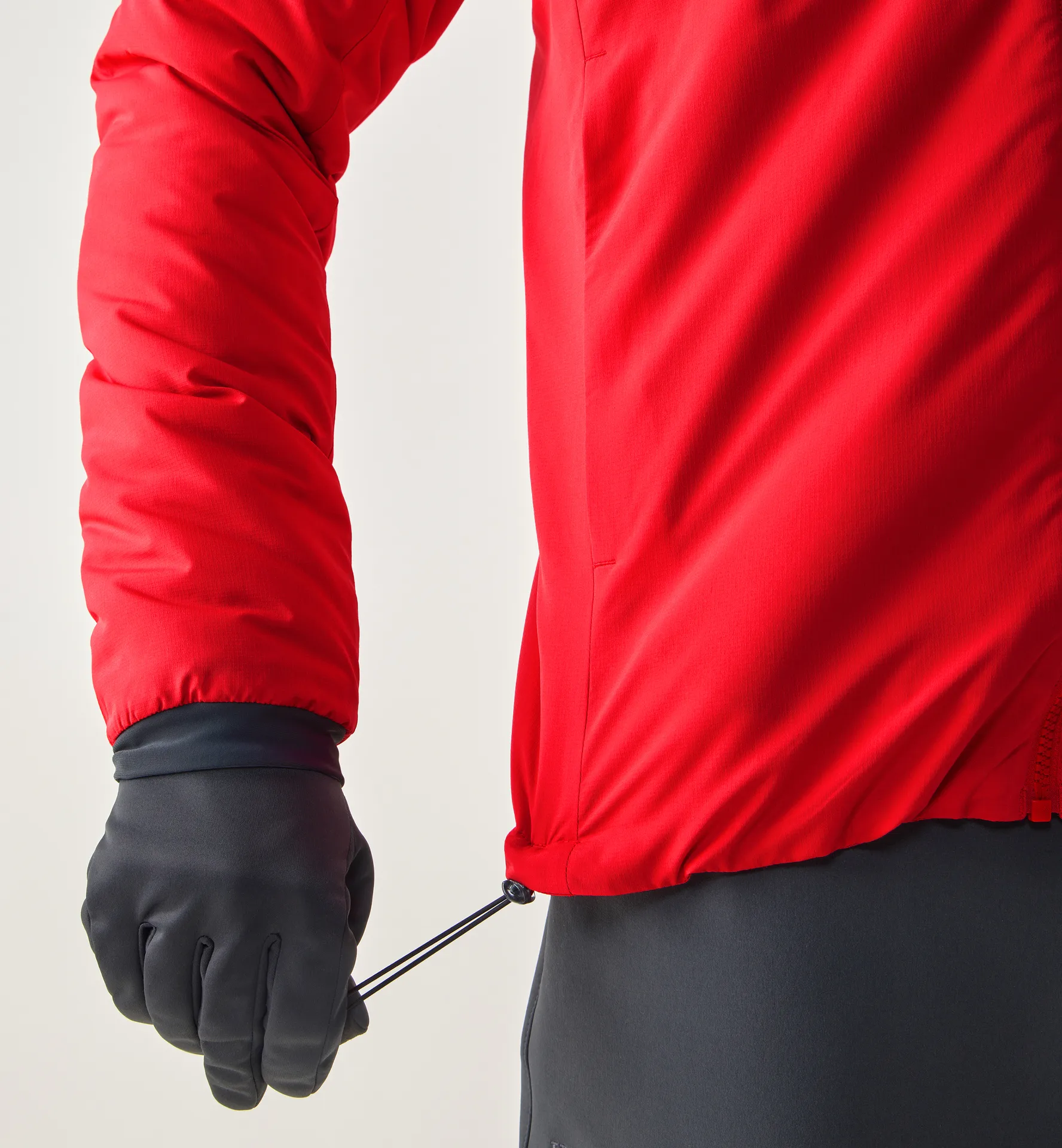 Mimic Alert Hood Men Bright Red