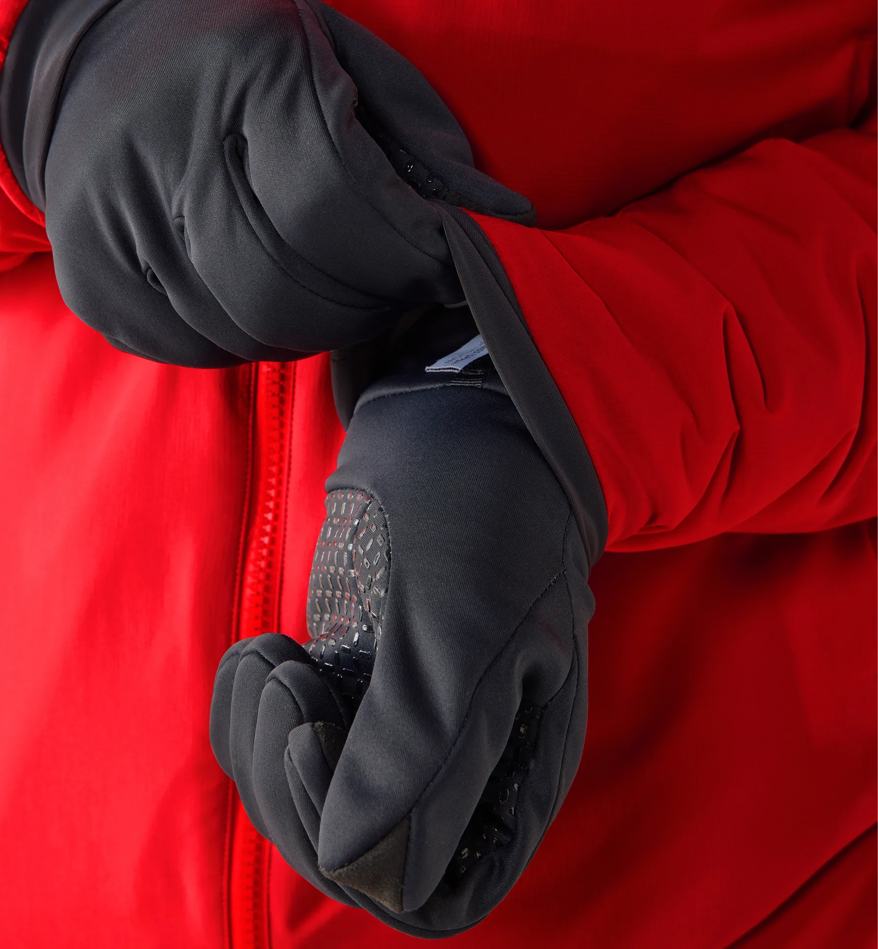 Mimic Alert Hood Men Bright Red