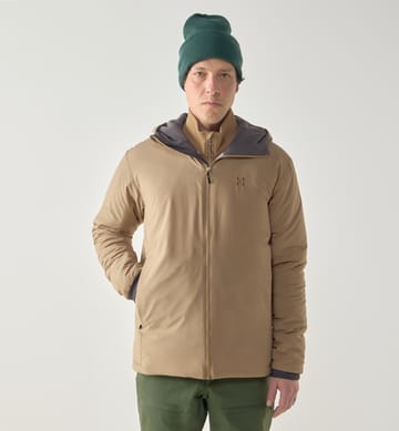 Mimic Alert Hood Men Oak Brown
