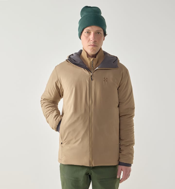 Mimic Alert Hood Men Oak Brown