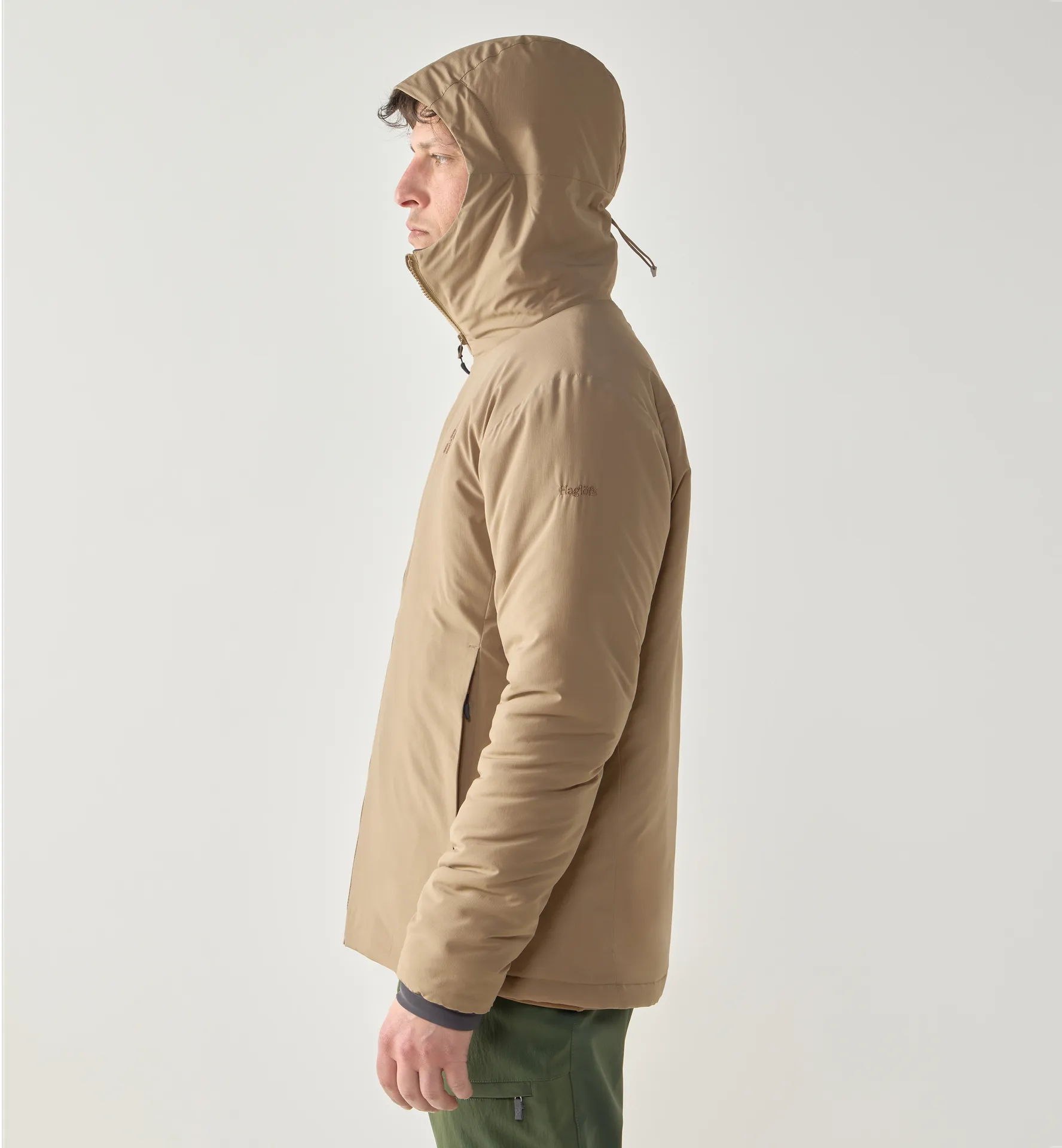 Mimic Alert Hood Men Oak Brown