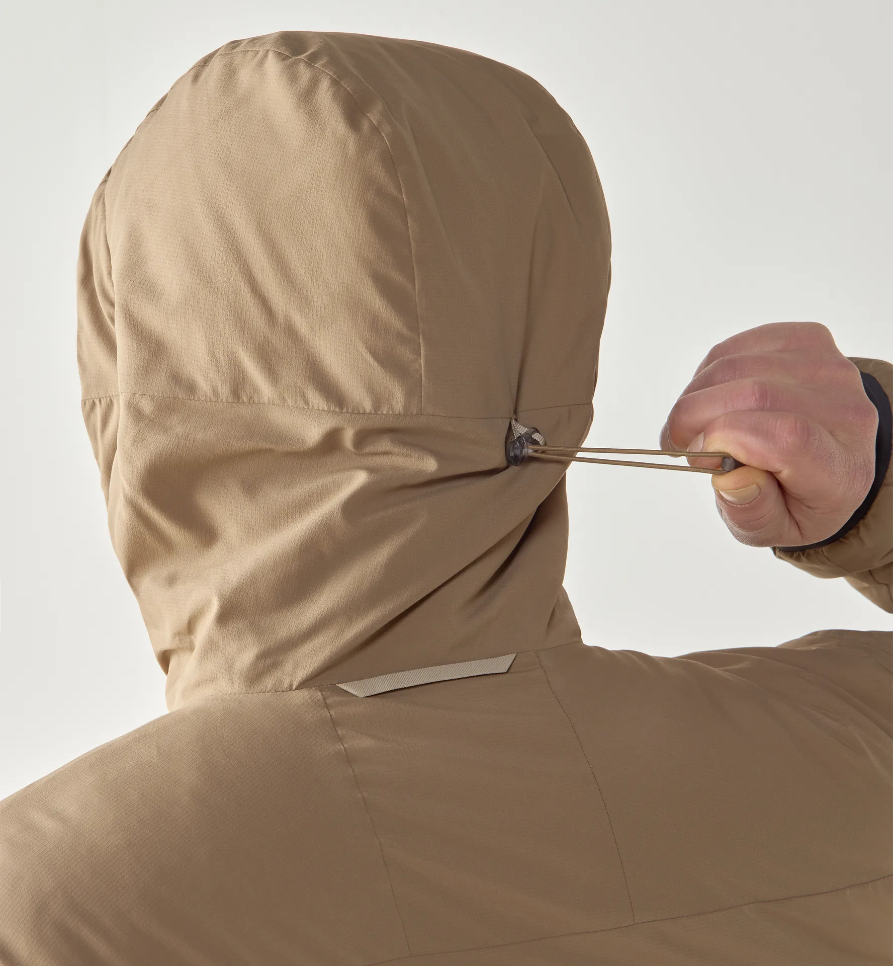 Mimic Alert Hood Men Oak Brown