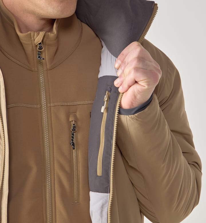 Mimic Alert Hood Men Oak Brown Mimic Alert Hood Men Oak Brown