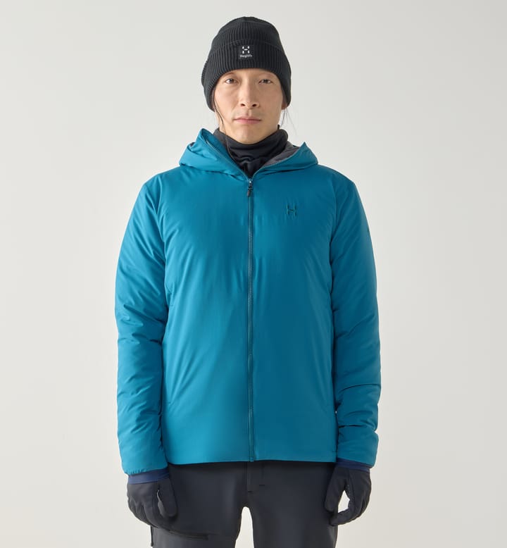Mimic Alert Hood Men Deep Teal