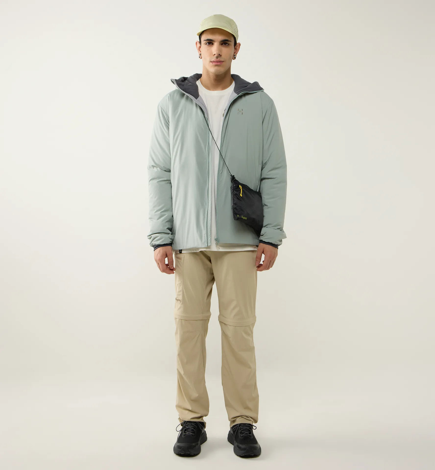 Mimic Alert Hood Men Dew Green