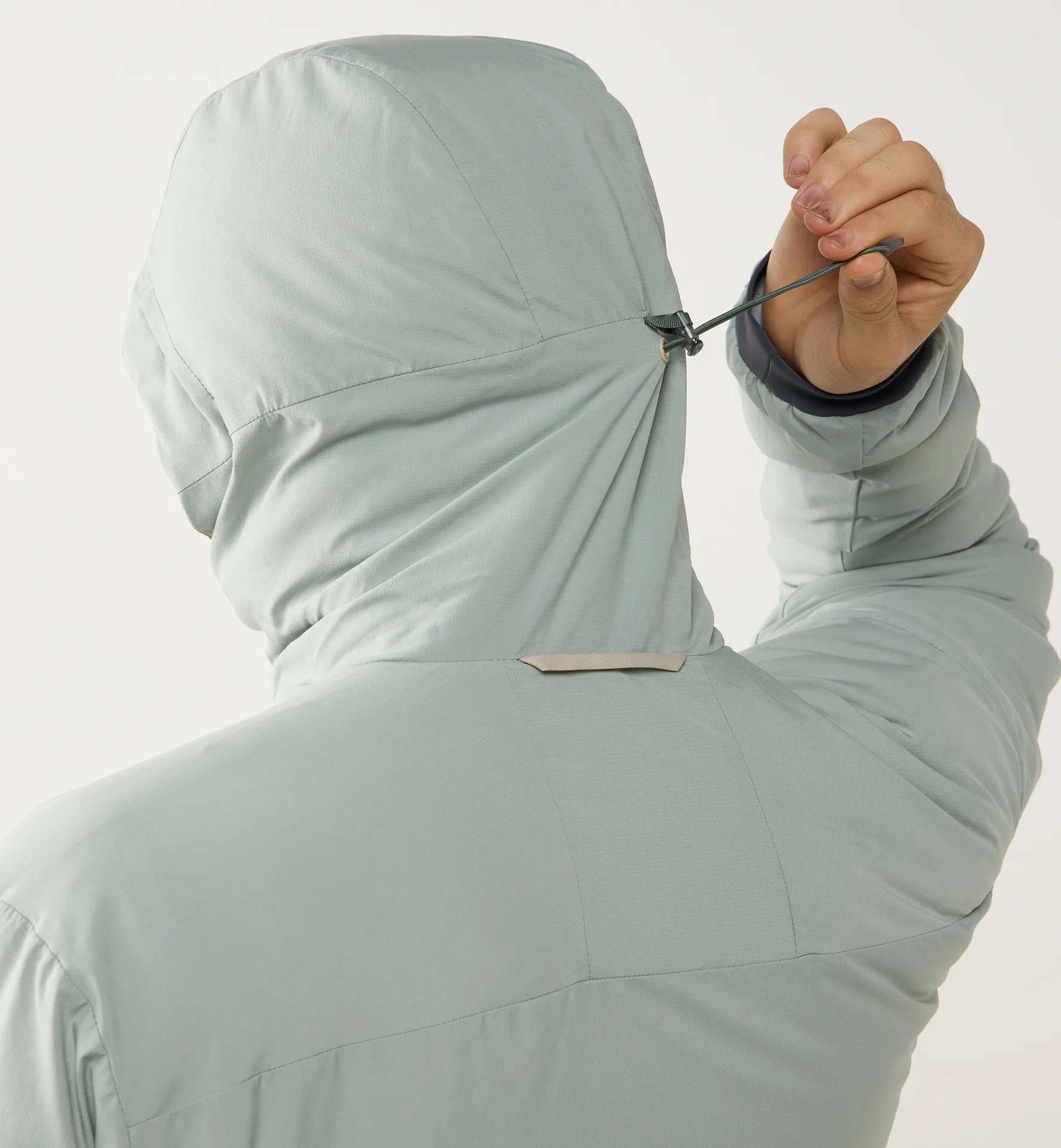 Mimic Alert Hood Men Dew Green