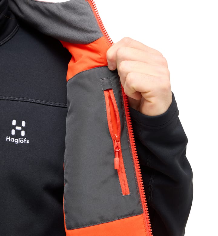 Mimic Alert Vest Men Habanero