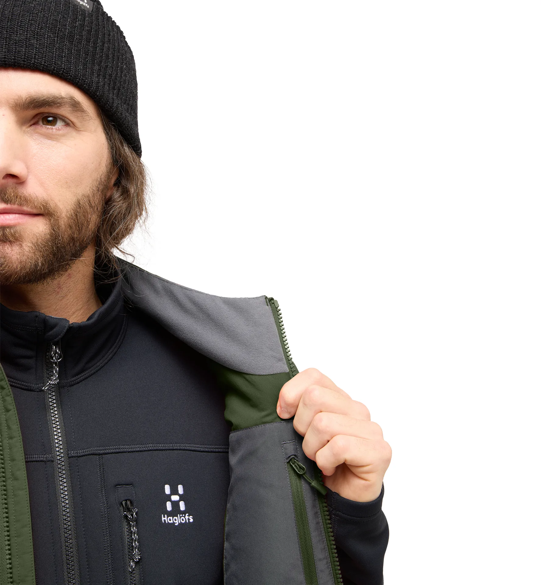 Mimic Alert Vest Men Seaweed Green