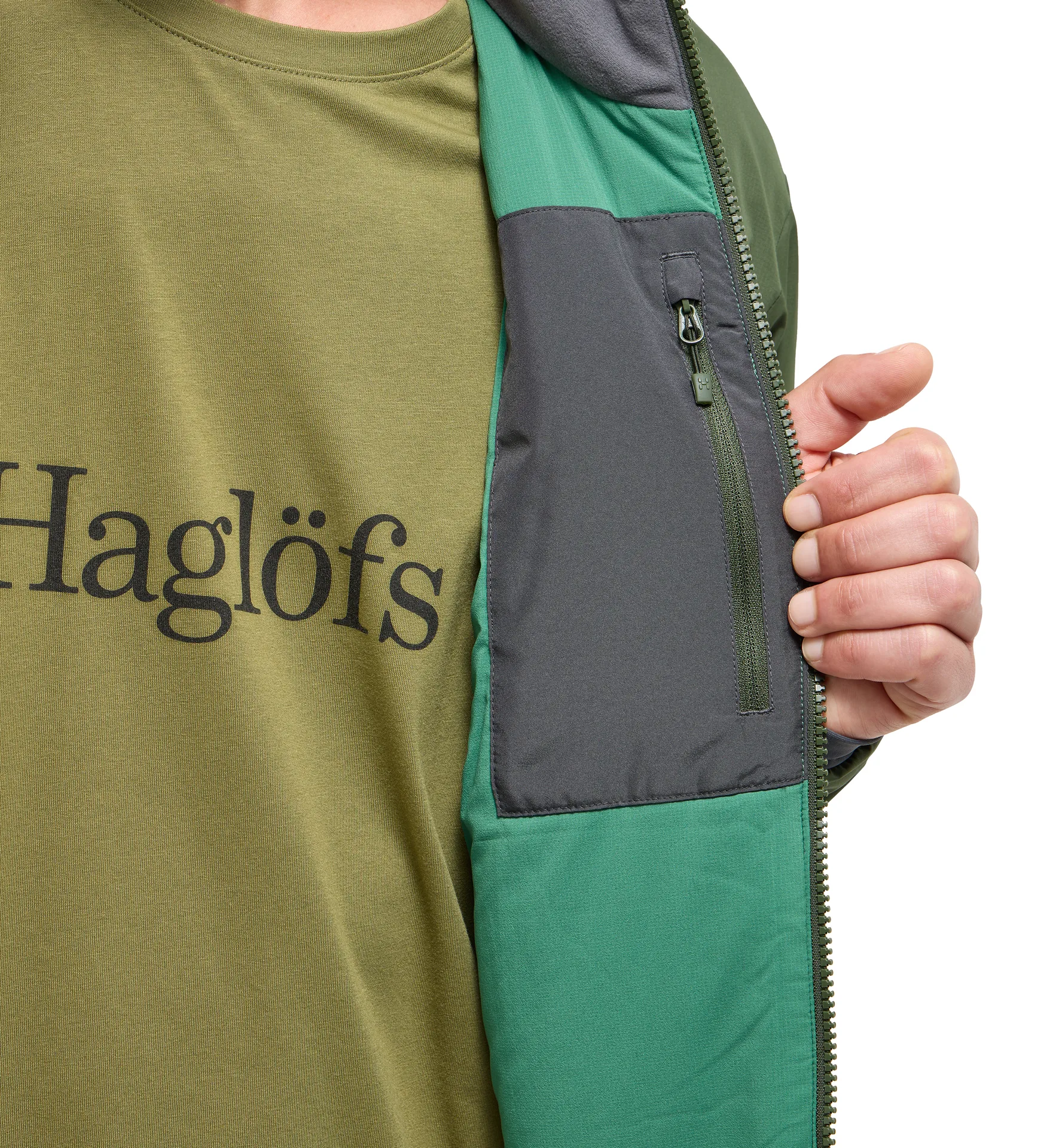 Mimic Alert Jacket Men Seaweed Green