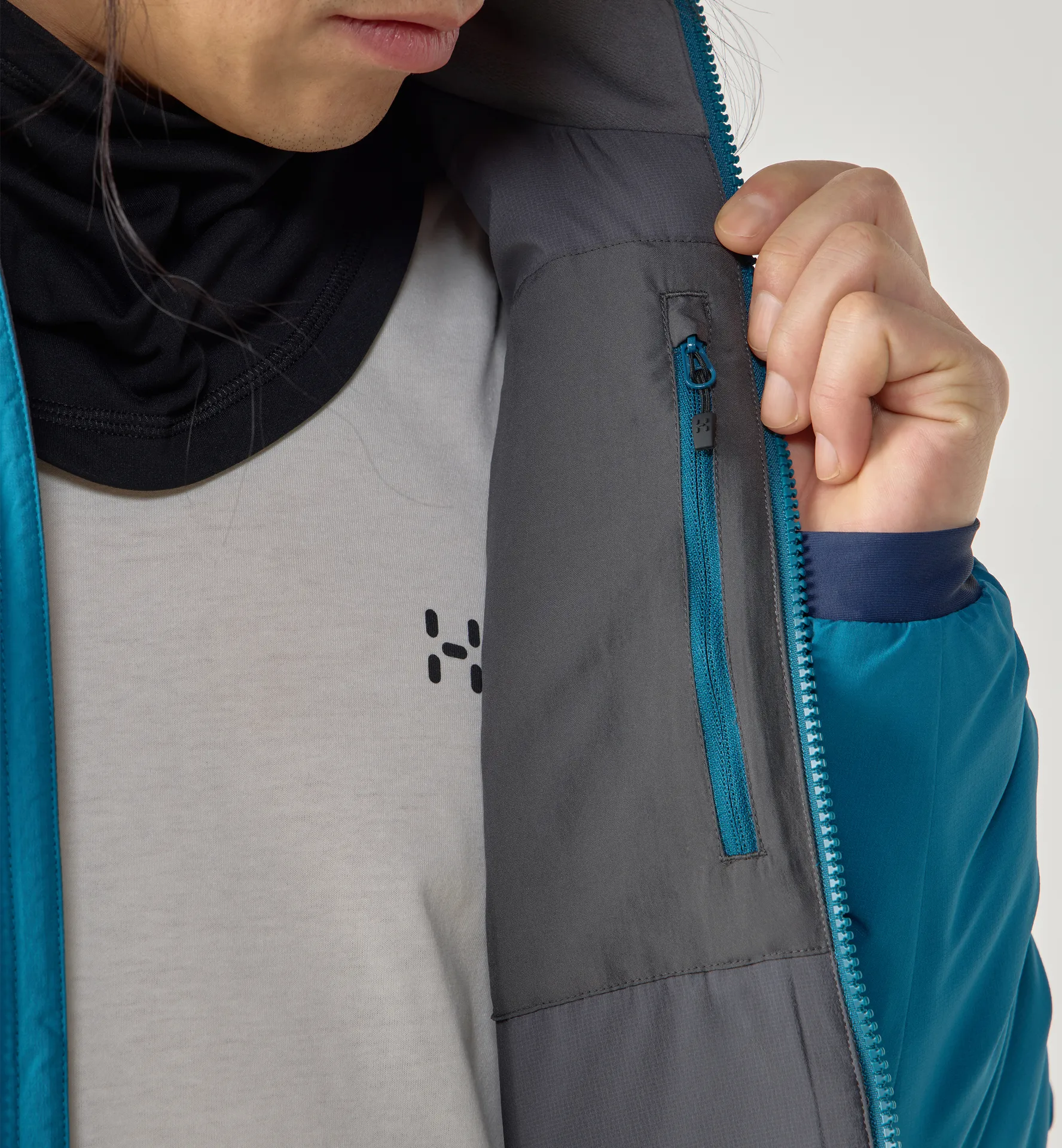 Mimic Alert Jacket Men Deep Teal