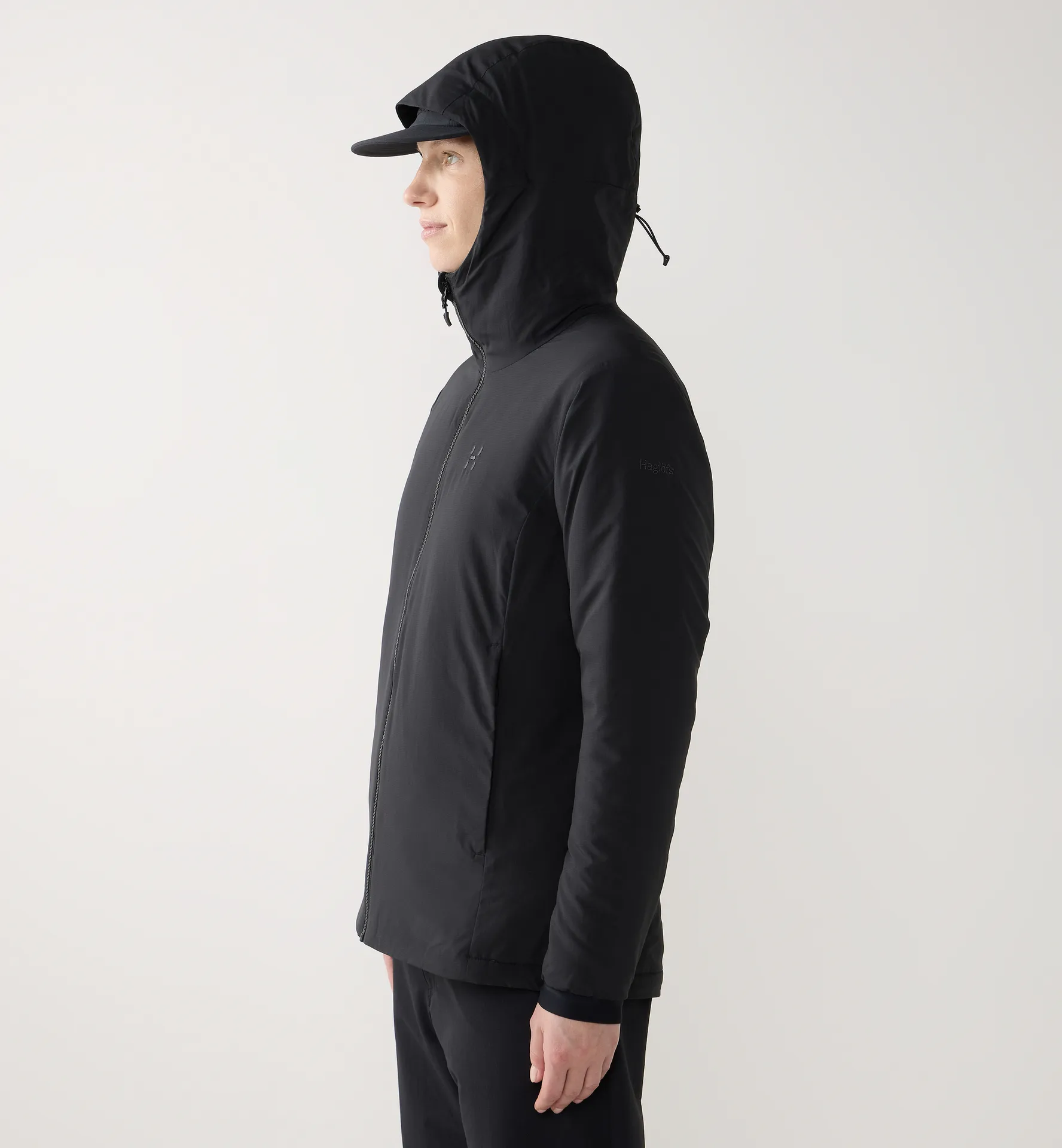 Mimic Alert Hood Women True Black