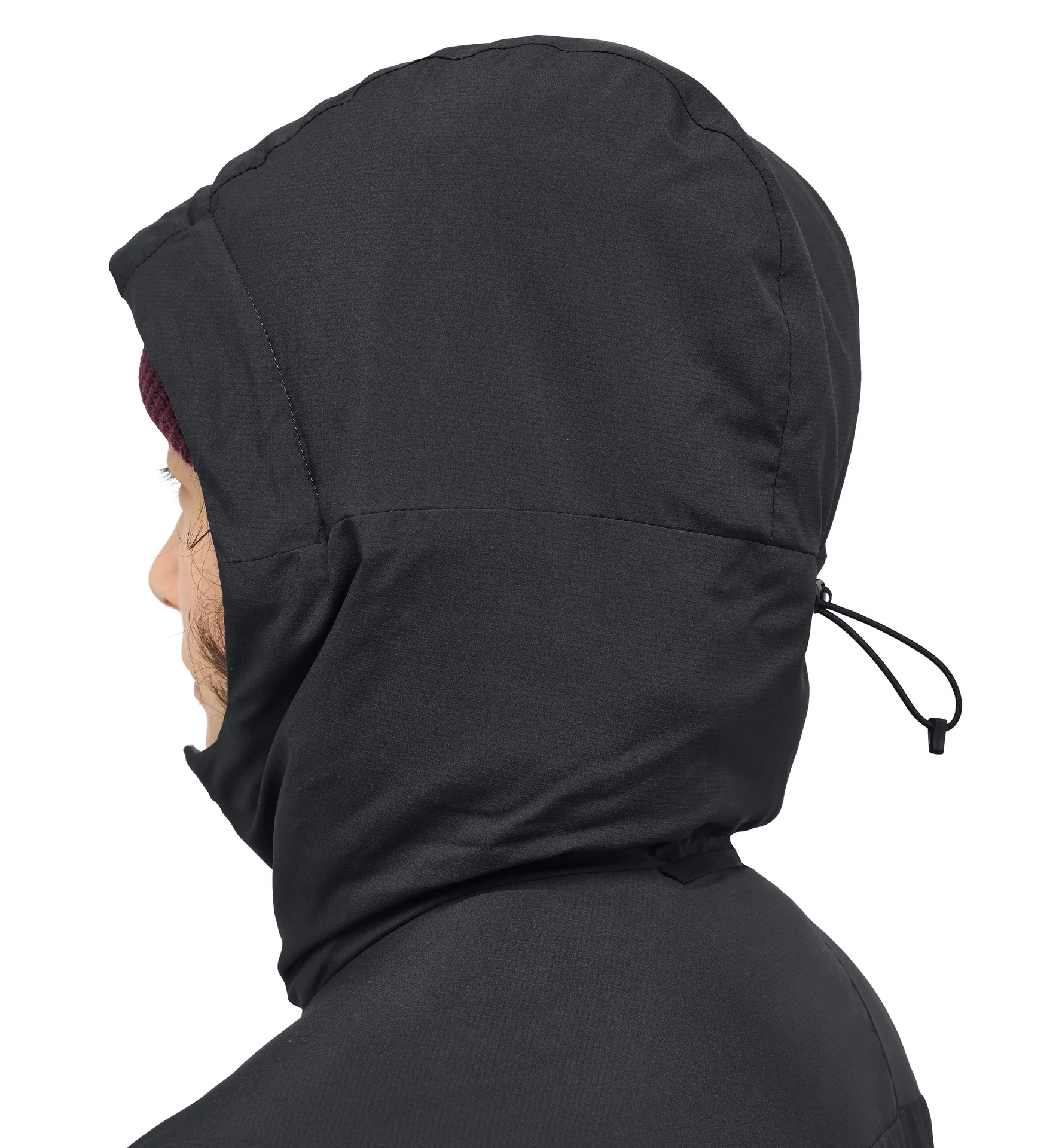 Mimic Alert Hood Women True Black