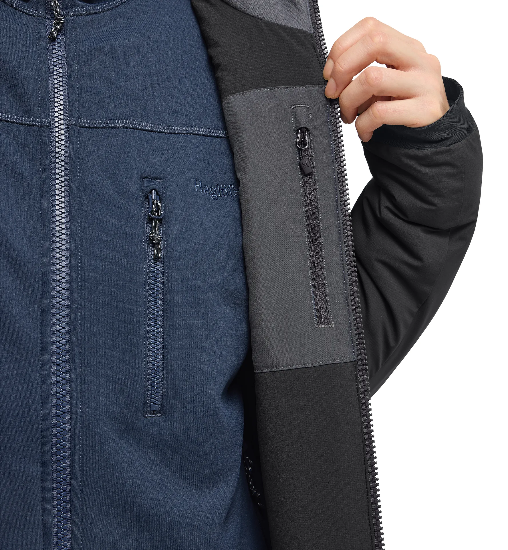 Mimic Alert Hood Women True Black