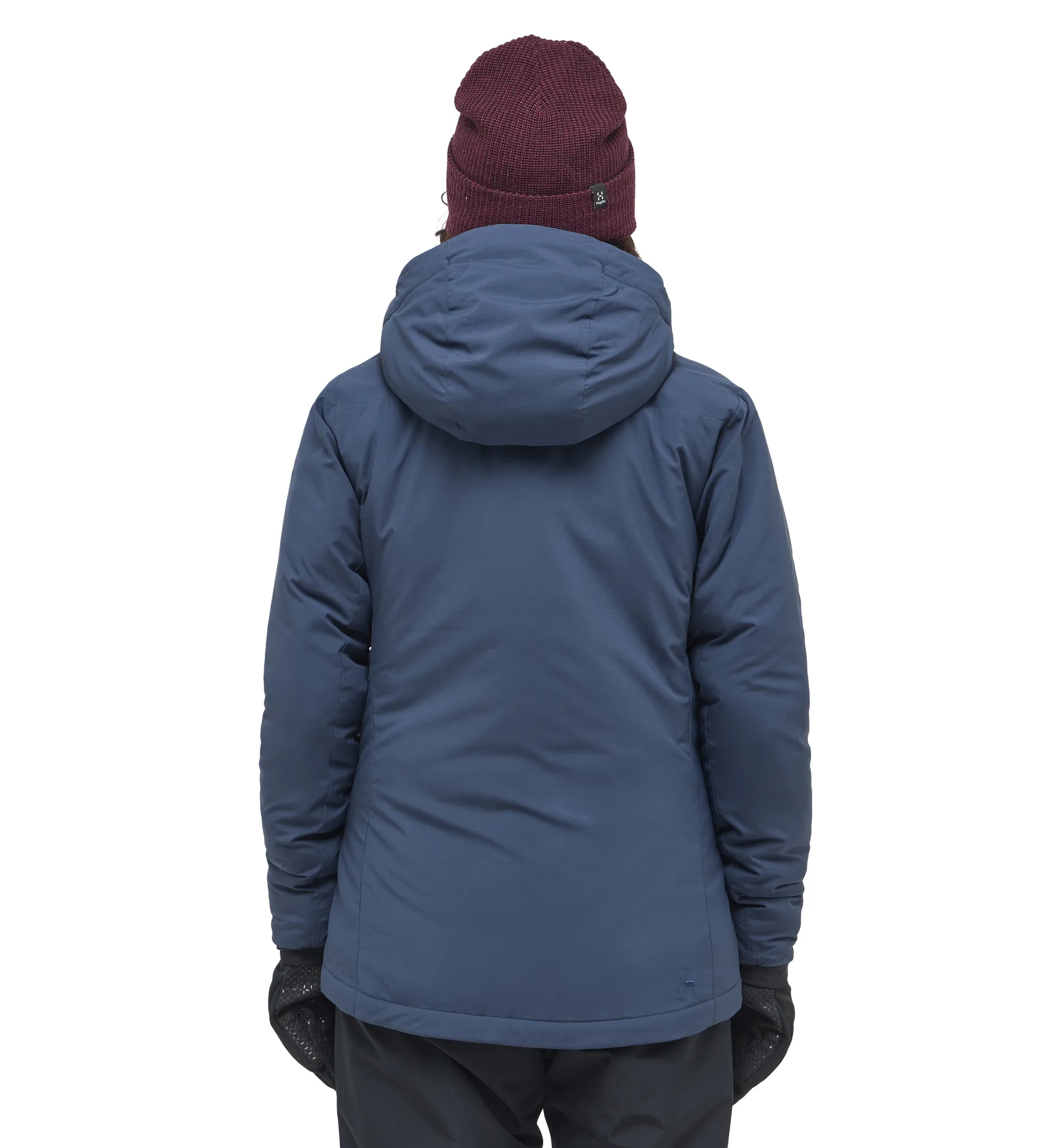 Mimic Alert Hood Women Tarn Blue
