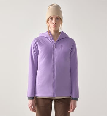 Mimic Alert Hood Women Purple Ice