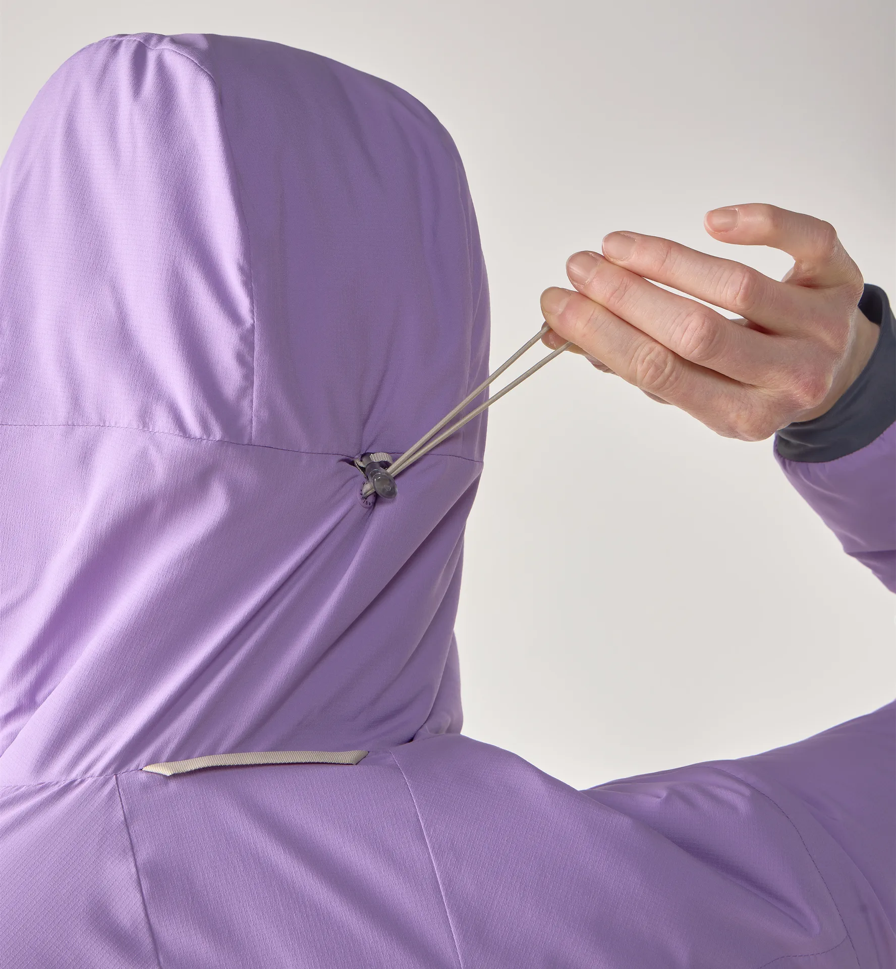 Mimic Alert Hood Women Purple Ice