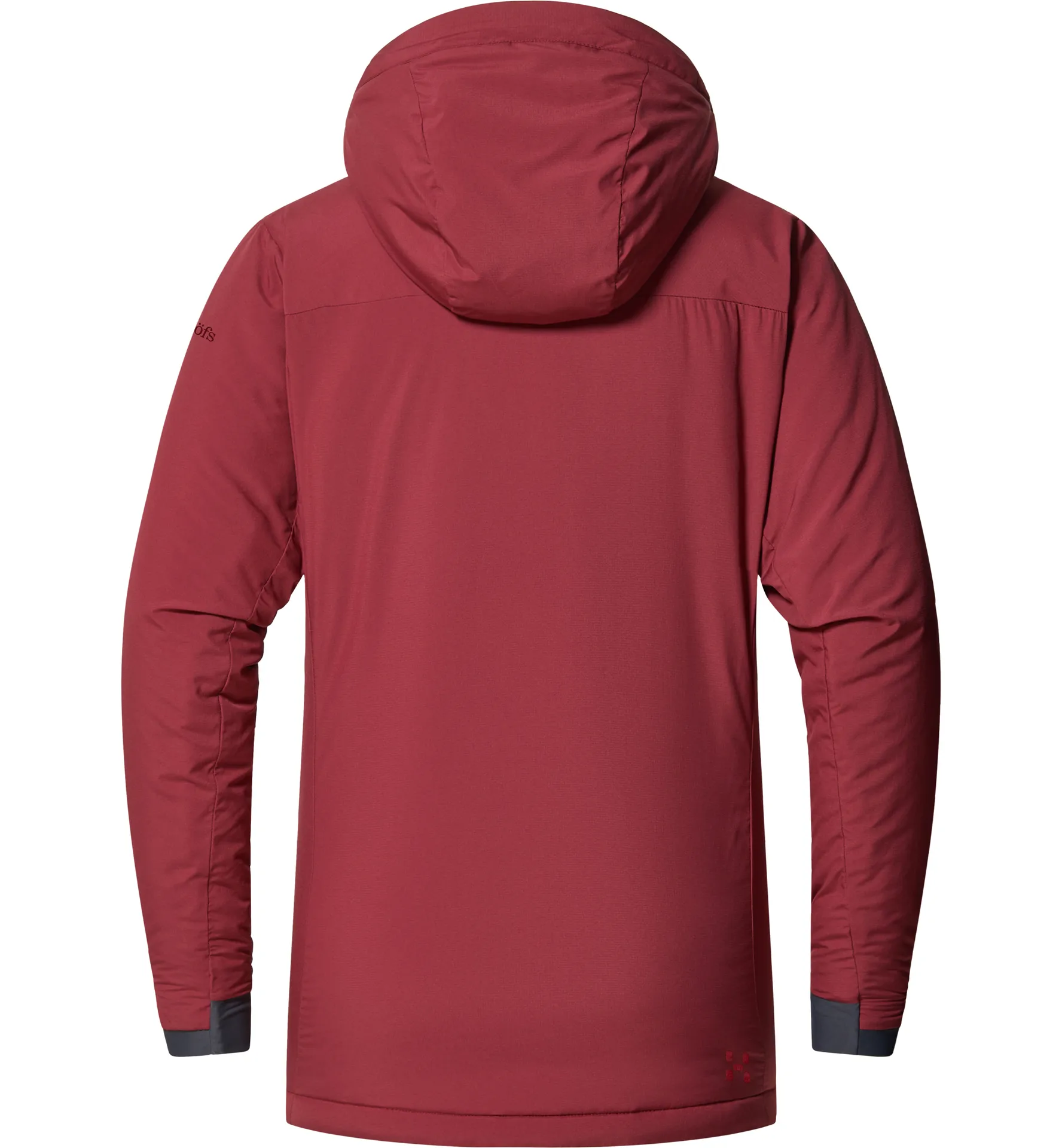 Mimic Alert Hood Women Carmine Red