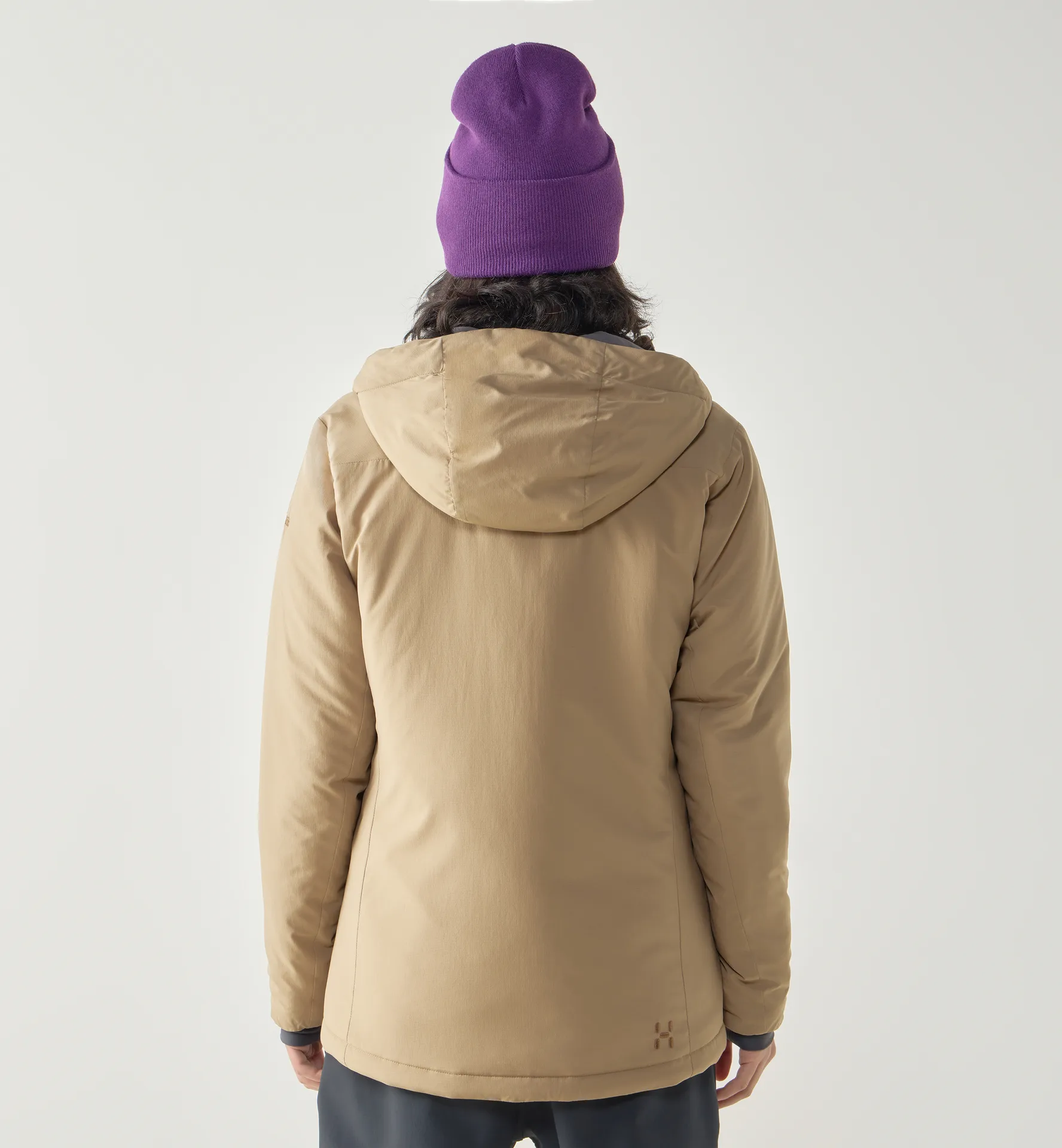 Mimic Alert Hood Women Oak Brown