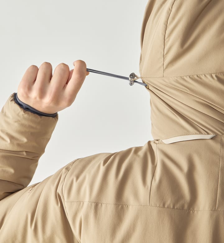 Mimic Alert Hood Women Oak Brown Mimic Alert Hood Women Oak Brown