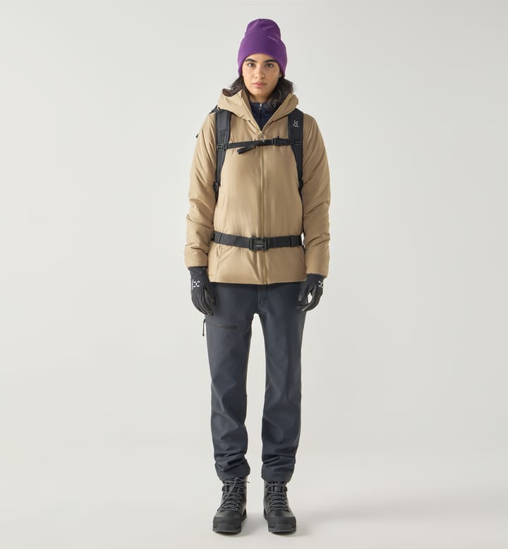 Mimic Alert Hood Women Oak Brown Mimic Alert Hood Women Oak Brown