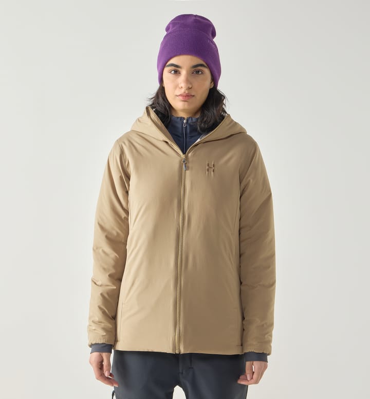 Mimic Alert Hood Women Oak Brown Mimic Alert Hood Women Oak Brown