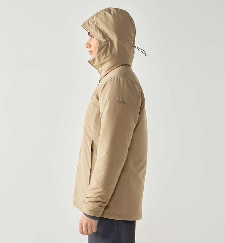 Mimic Alert Hood Women Oak Brown Mimic Alert Hood Women Oak Brown