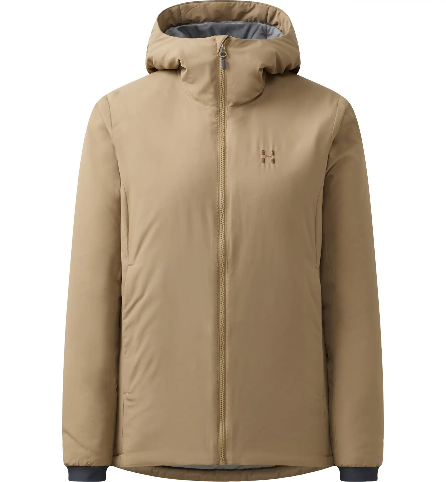 Mimic Alert Hood Women Oak Brown