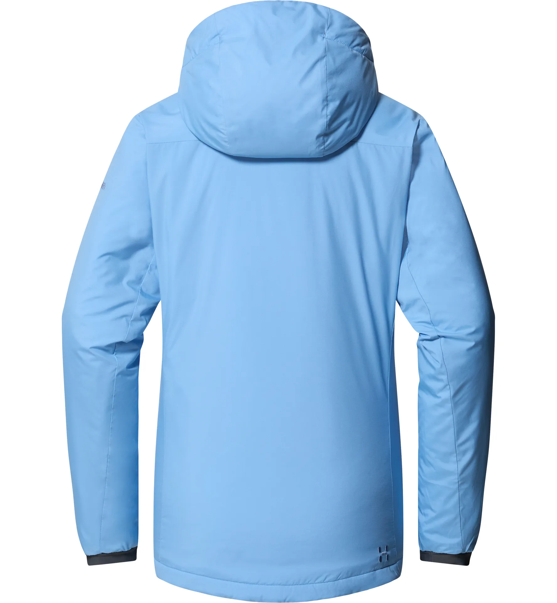 Mimic Alert Hood Women Sky Blue