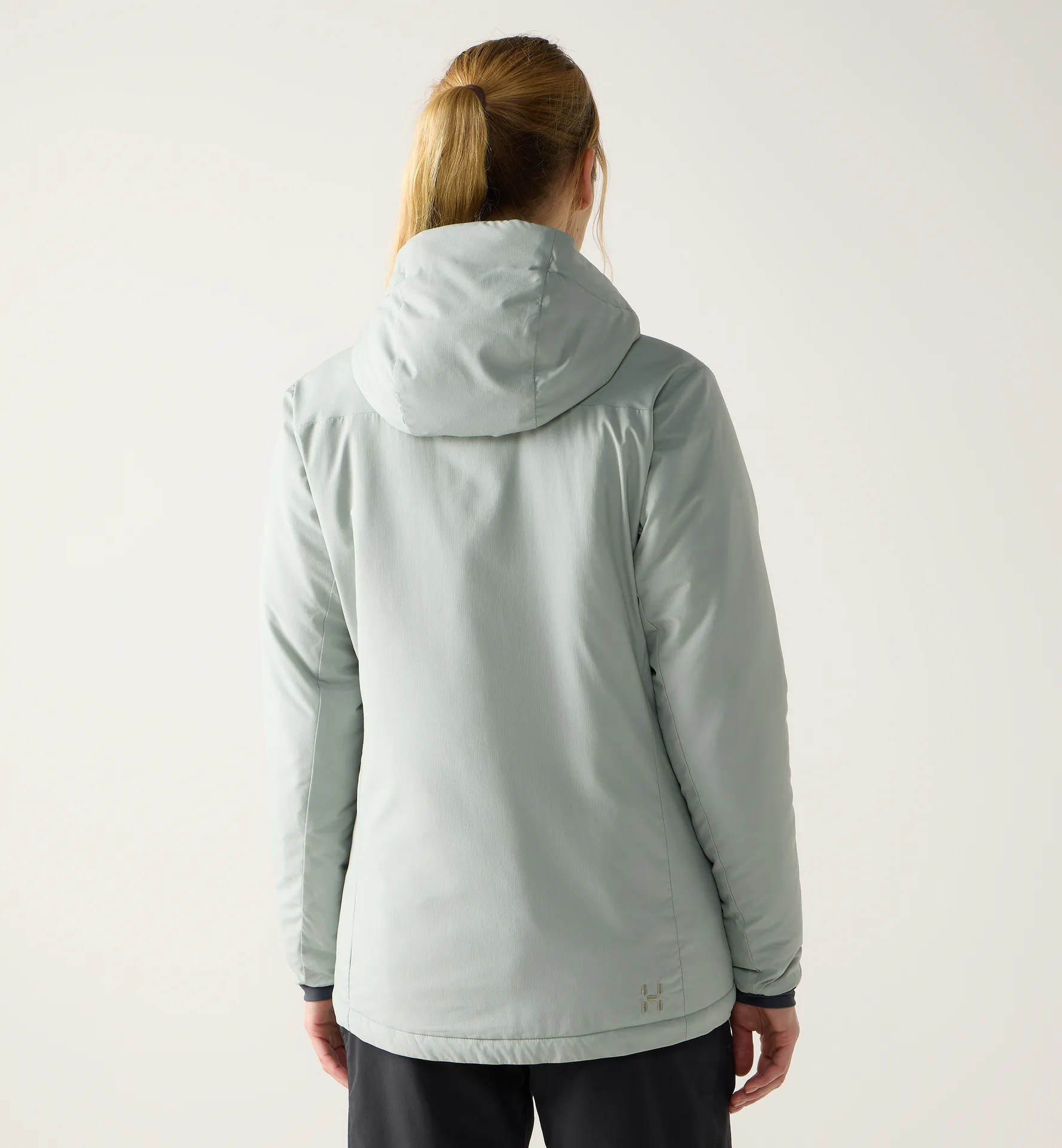 Mimic Alert Hood Women Dew Green