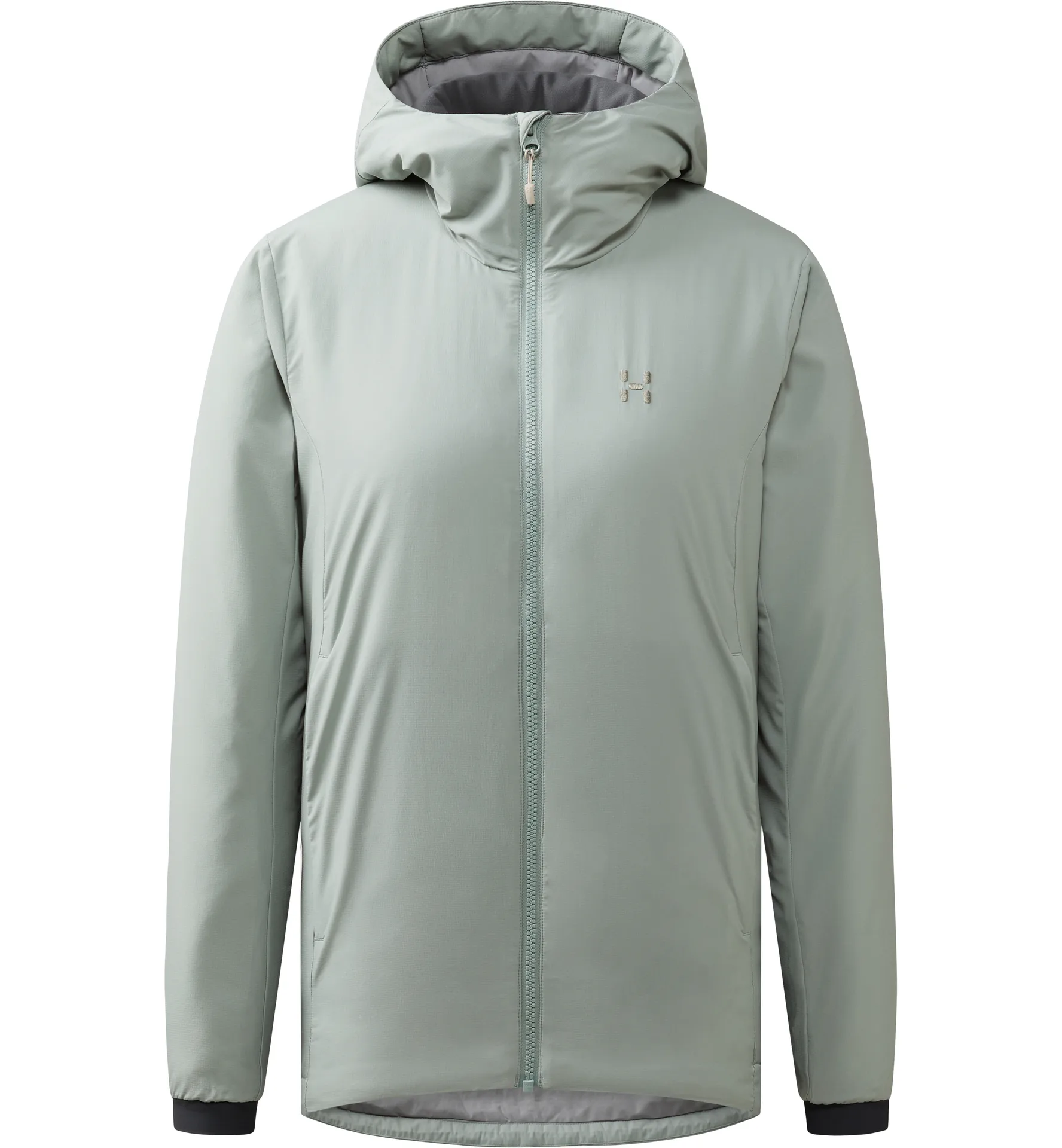 Mimic Alert Hood Women Dew Green