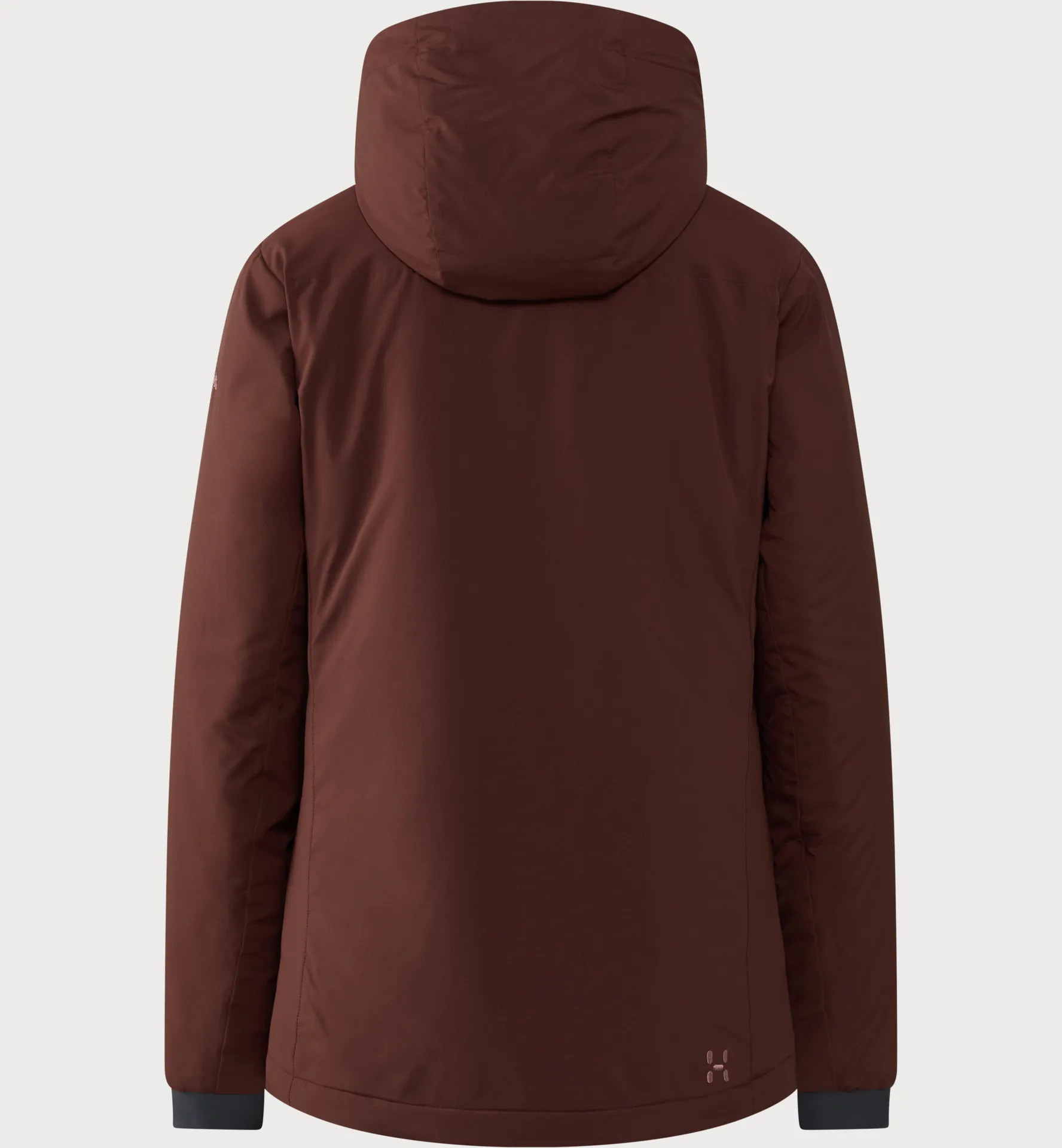 Mimic Alert Hood Women Maroon Trail