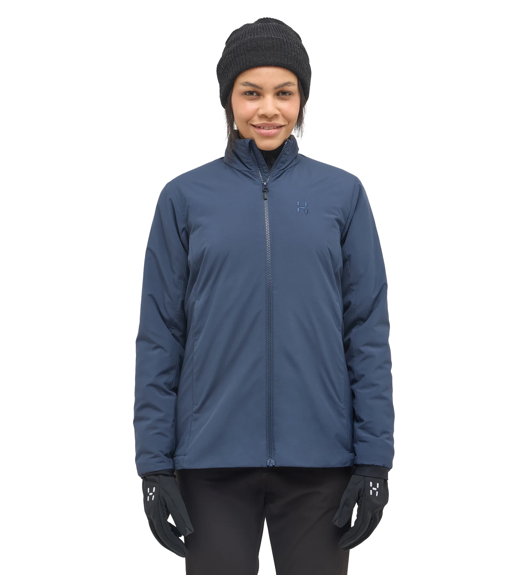 Mimic Alert Jacket Women Tarn Blue