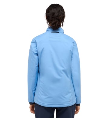Mimic Alert Jacket Women Sky Blue