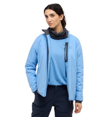 Mimic Alert Jacket Women Sky Blue