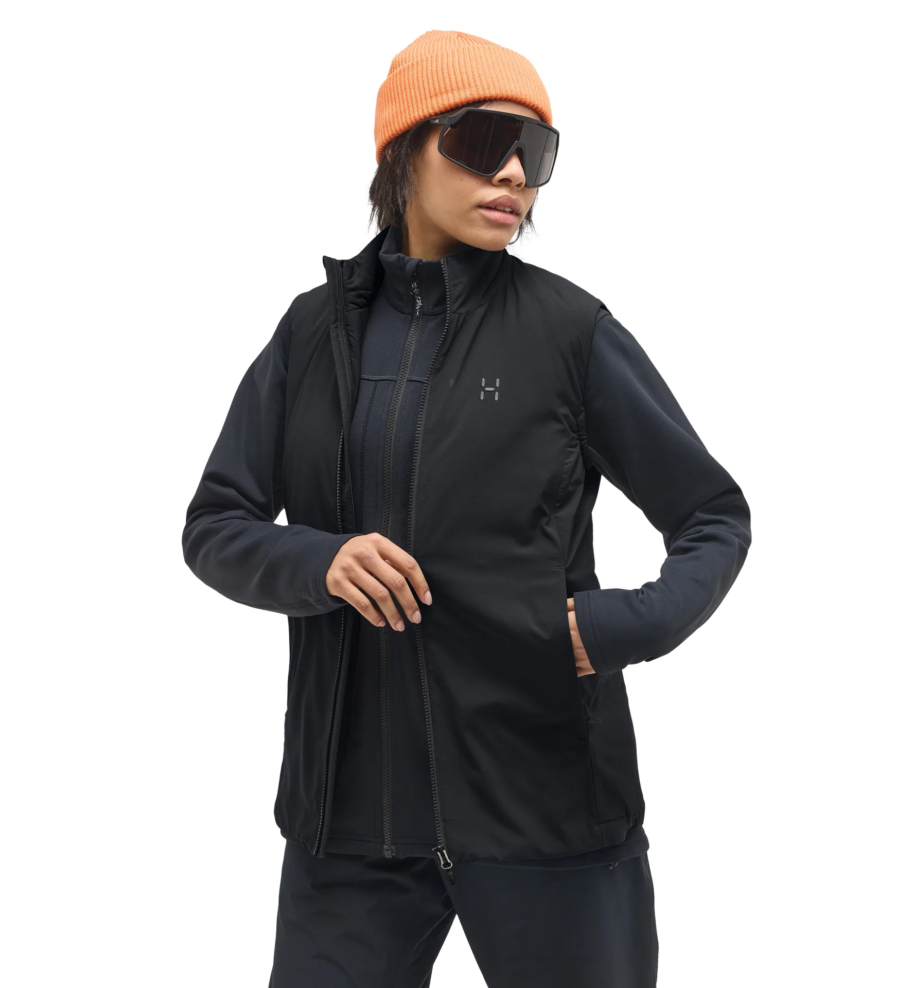 Mimic Alert Vest Women True Black