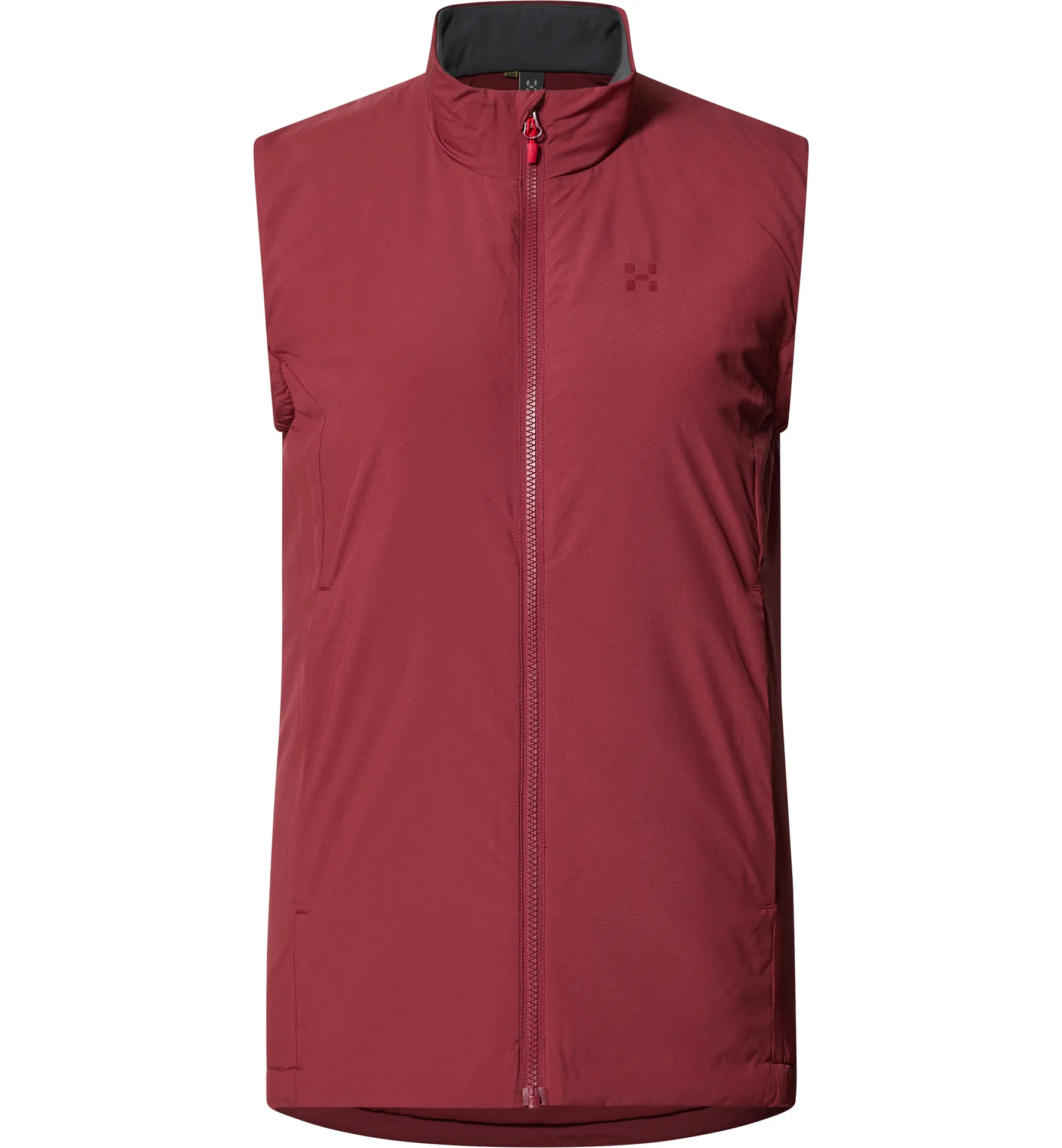 Mimic Alert Vest Women Carmine Red