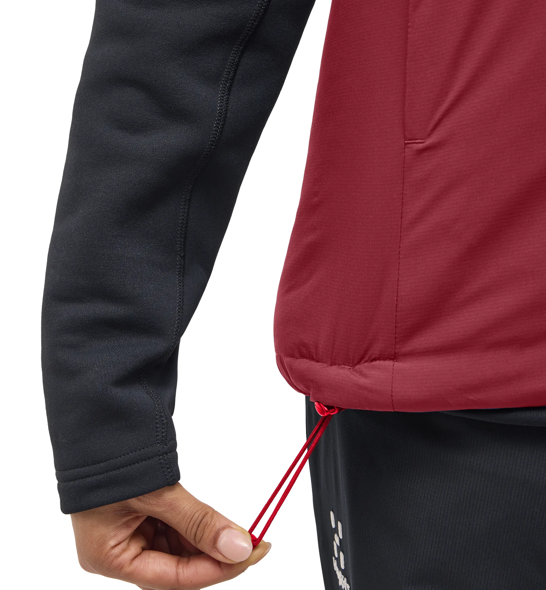 Mimic Alert Vest Women Carmine Red