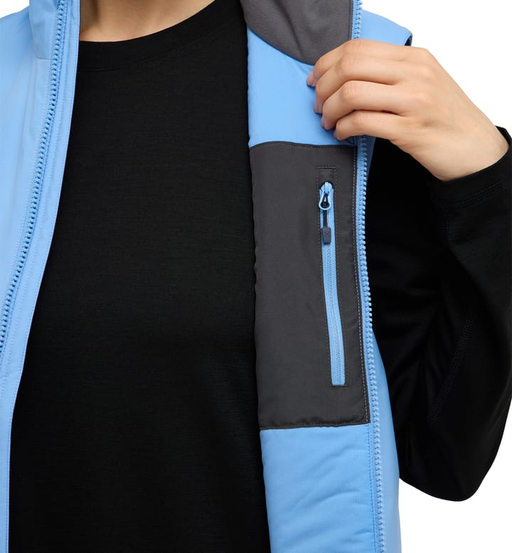 Mimic Alert Vest Women Sky Blue