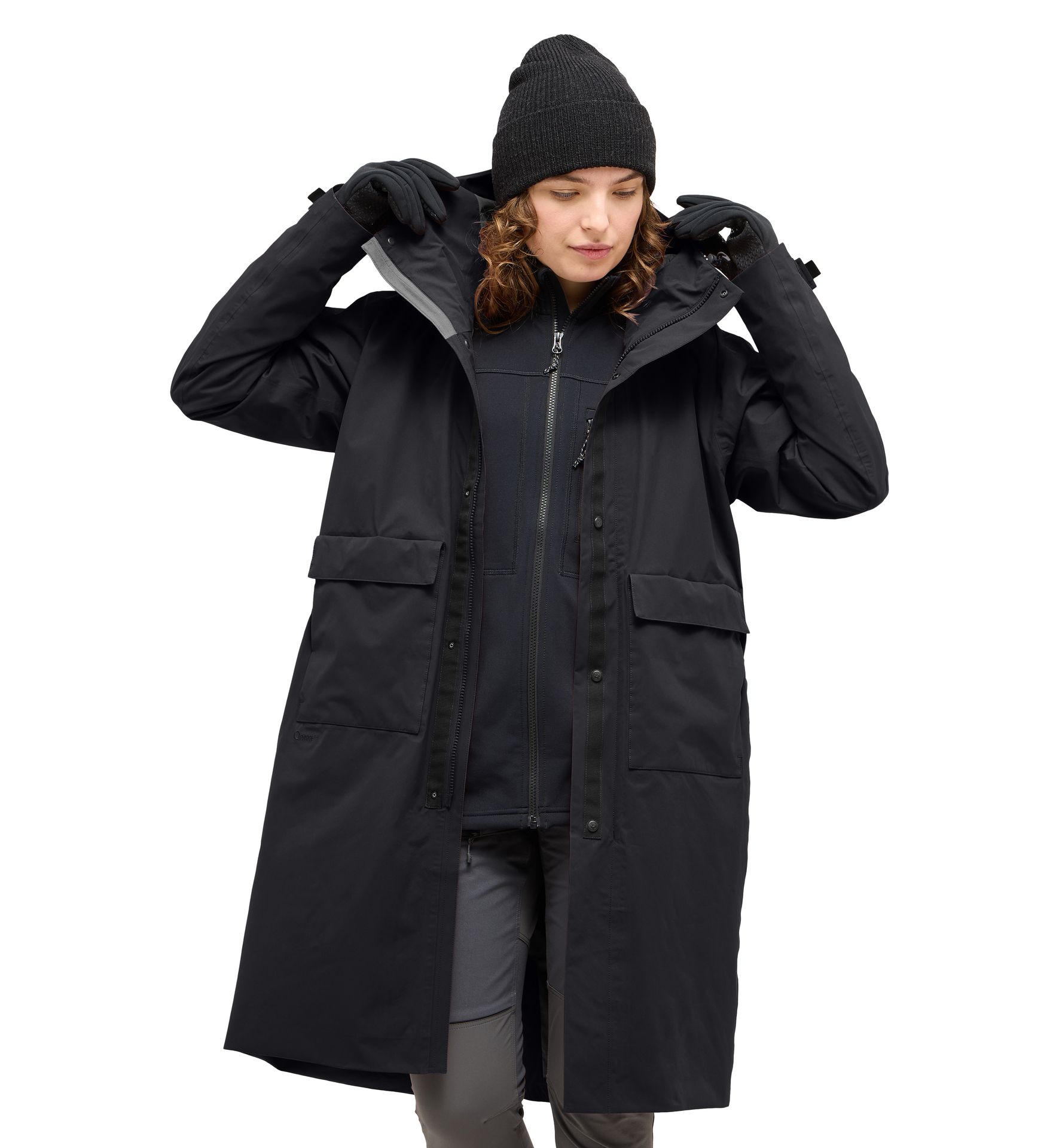 Mono Proof Parka Women True Black